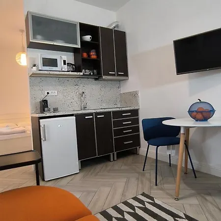 Apartment Center 1 Queen Bed Sofa Additional Living Area Belgrade